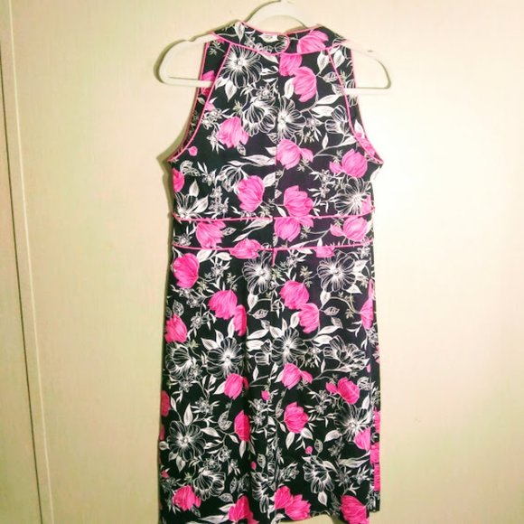 SAG HARBOR*DRESS*FITTED BODICE*SLIGHTLY FLARED*WOMEN SIZE 8P - Picture 2 of 10